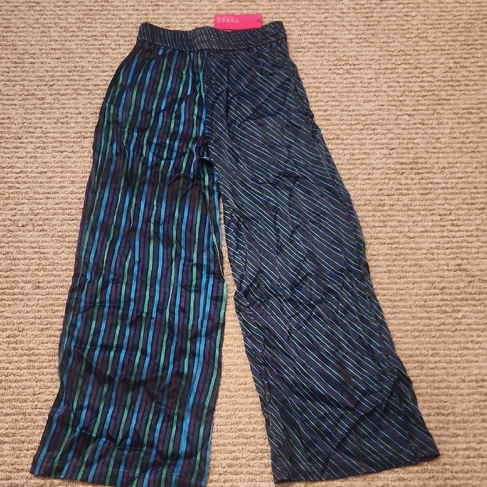 Terez Vertical And Diagonal Jewel Stripe Pants Size S